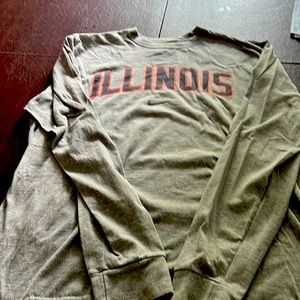 University of Illinois.  Long sleeve perfect condition.